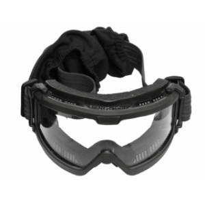 C.R.O.SYSTEM Очки тактические NVG на шлем, 3 смен. монолинзы, черные (CRO-K2152-BLK)